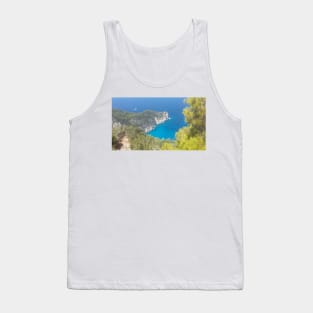 Azure bay Tank Top